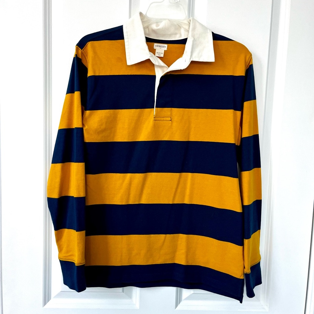 J Crew Boys Rugby Shirt XL 12-14